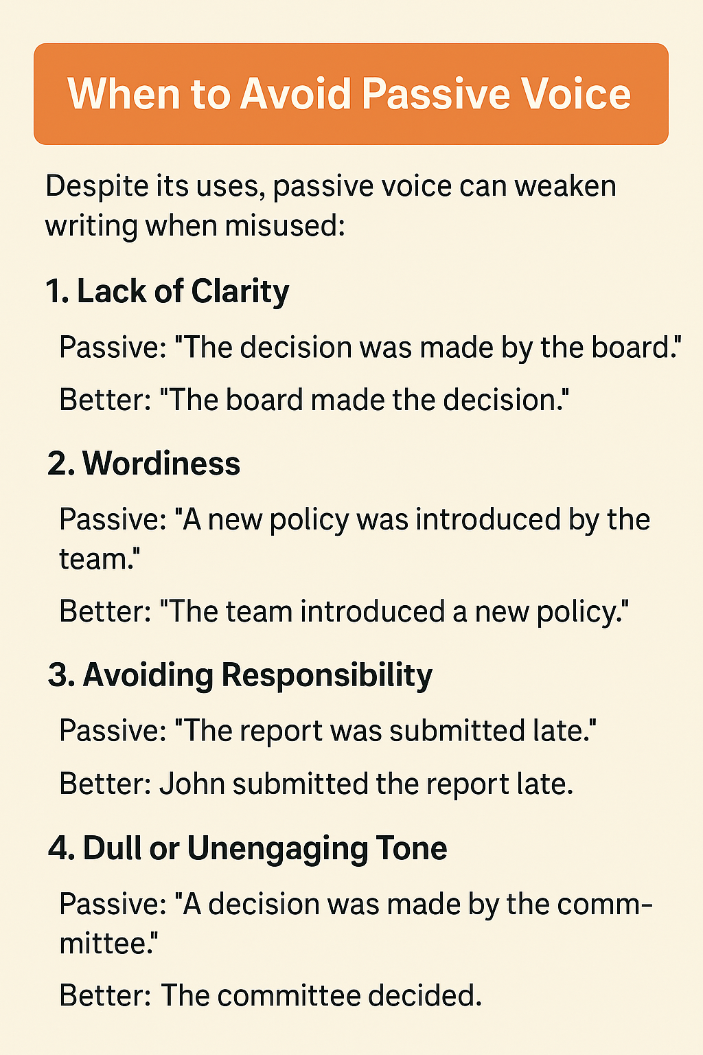 Passive Voice in English