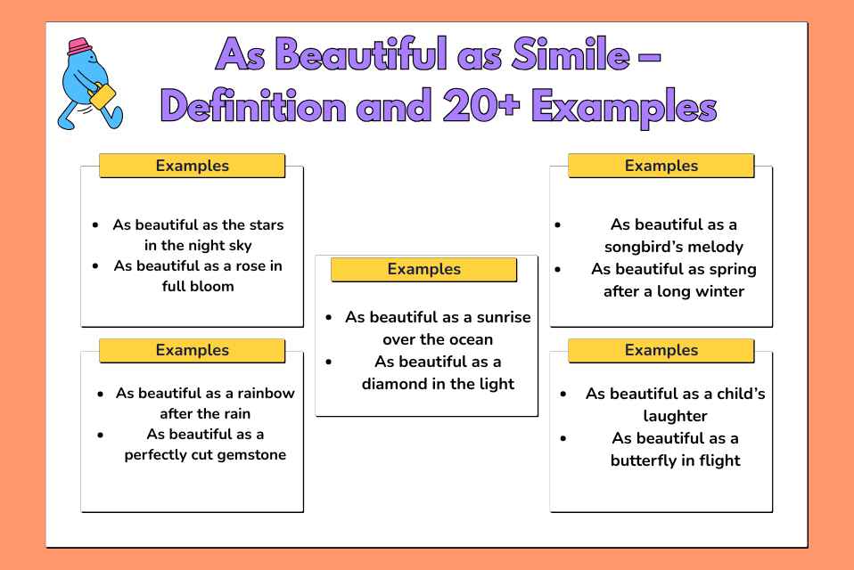 As Beautiful as Simile – Definition and 20+ Examples