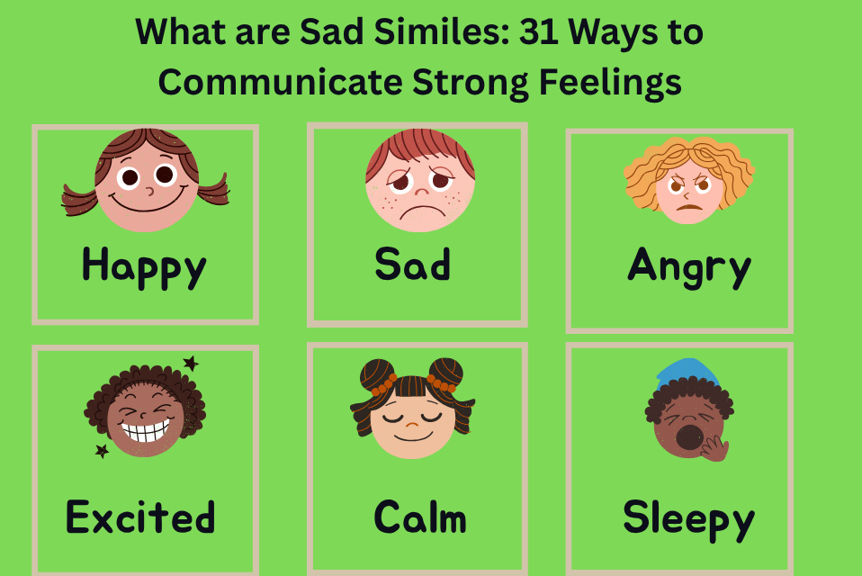 What are Sad Similes 31 Ways to Communicate Strong Feelings