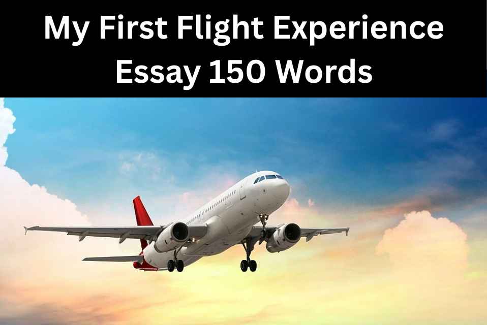 My First Flight Experience Essay 150 Words