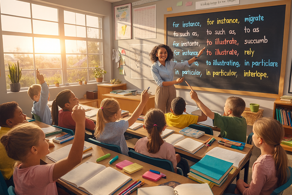 Another way to say For Example