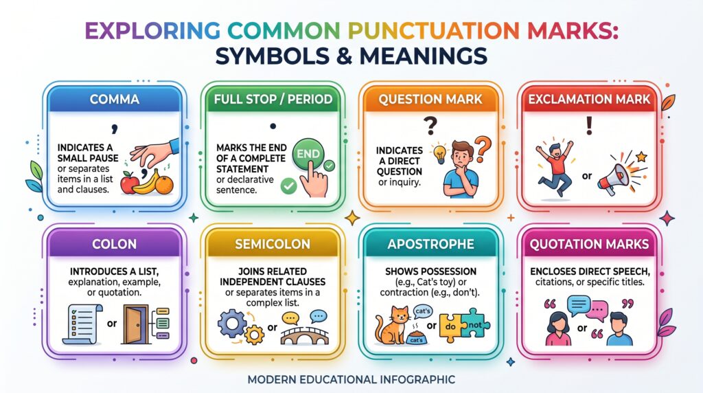 Punctuation Rules in English (With Examples & Easy Guide)