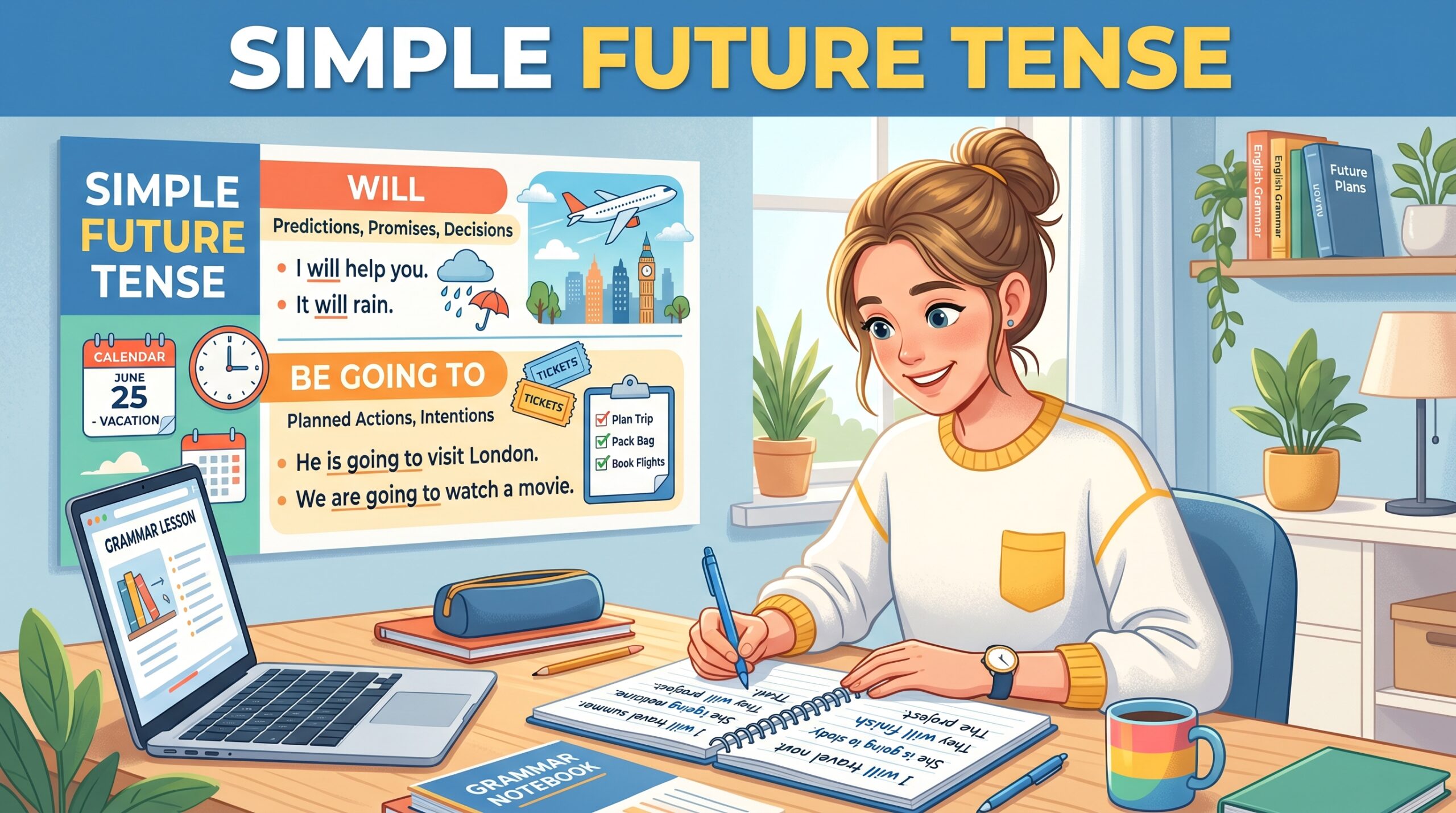 Simple Future Tense in English Grammar